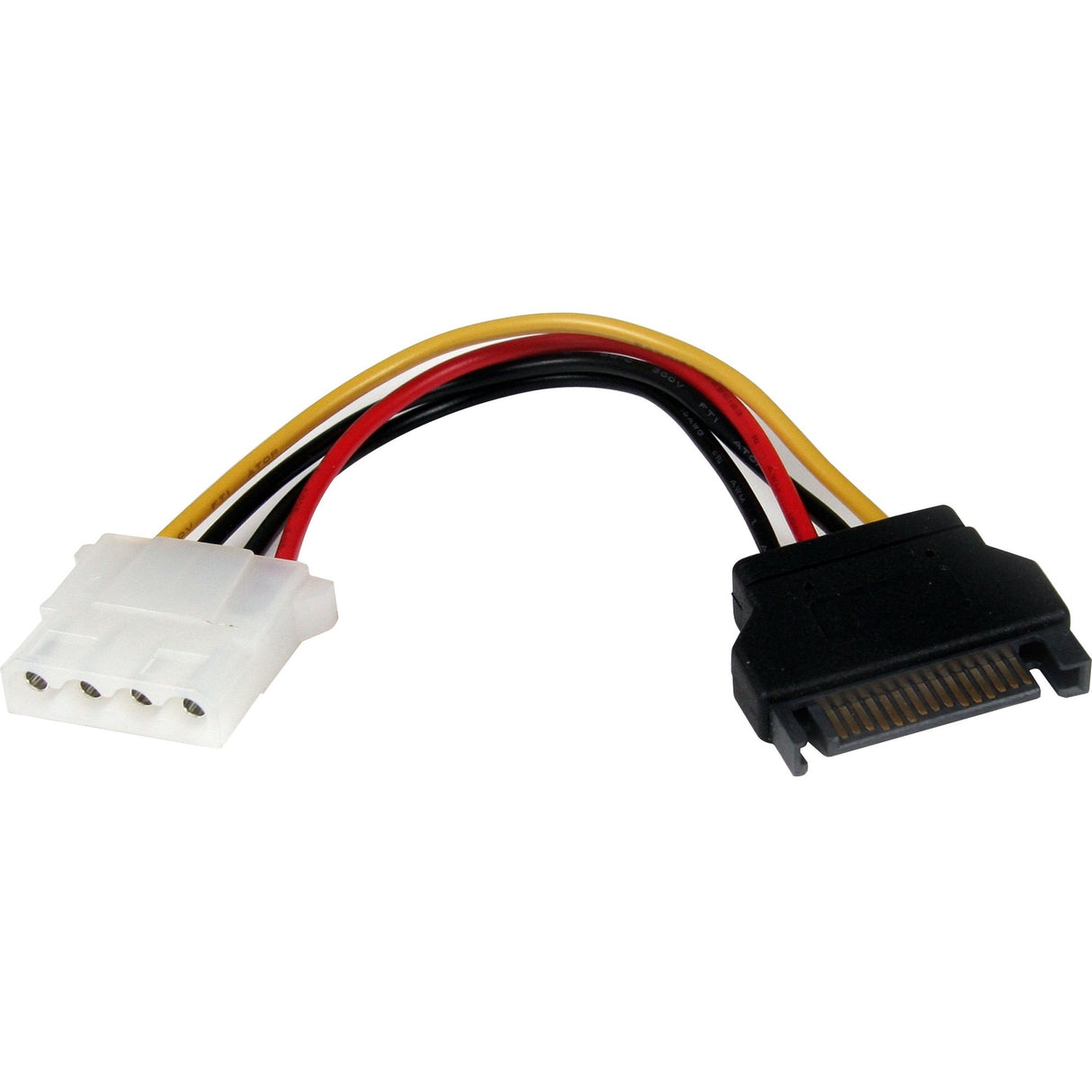 StarTech.com 6in SATA to LP4 Power Cable Adapter - F/M — LP4SATAFM6IN