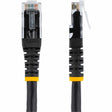 StarTech.com 10ft CAT6 Ethernet Cable - Black Molded Gigabit - 100W PoE UTP 650MHz - Category 6 Patch Cord UL Certified Wiring/TIA — C6PATCH10BK