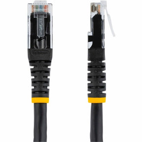 StarTech.com 10ft CAT6 Ethernet Cable - Black Molded Gigabit - 100W PoE UTP 650MHz - Category 6 Patch Cord UL Certified Wiring/TIA — C6PATCH10BK