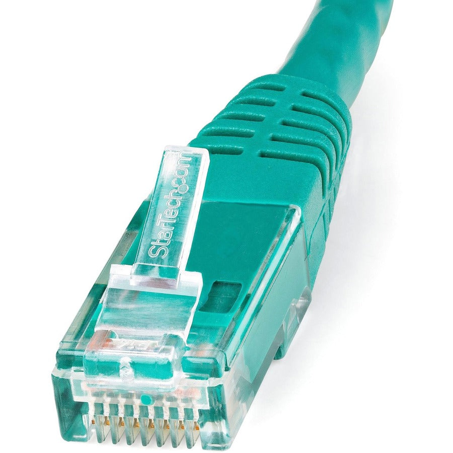 StarTech.com 1ft CAT6 Ethernet Cable - Green Molded Gigabit - 100W PoE UTP 650MHz - Category 6 Patch Cord UL Certified Wiring/TIA — C6PATCH1GN