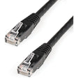 StarTech.com 2ft CAT6 Ethernet Cable - Black Molded Gigabit - 100W PoE UTP 650MHz - Category 6 Patch Cord UL Certified Wiring/TIA — C6PATCH2BK