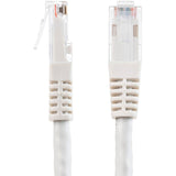 StarTech.com 1ft CAT6 Ethernet Cable - White Molded Gigabit - 100W PoE UTP 650MHz - Category 6 Patch Cord UL Certified Wiring/TIA — C6PATCH1WH