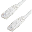 StarTech.com 6ft CAT6 Ethernet Cable - White Molded Gigabit - 100W PoE UTP 650MHz - Category 6 Patch Cord UL Certified Wiring/TIA — C6PATCH6WH