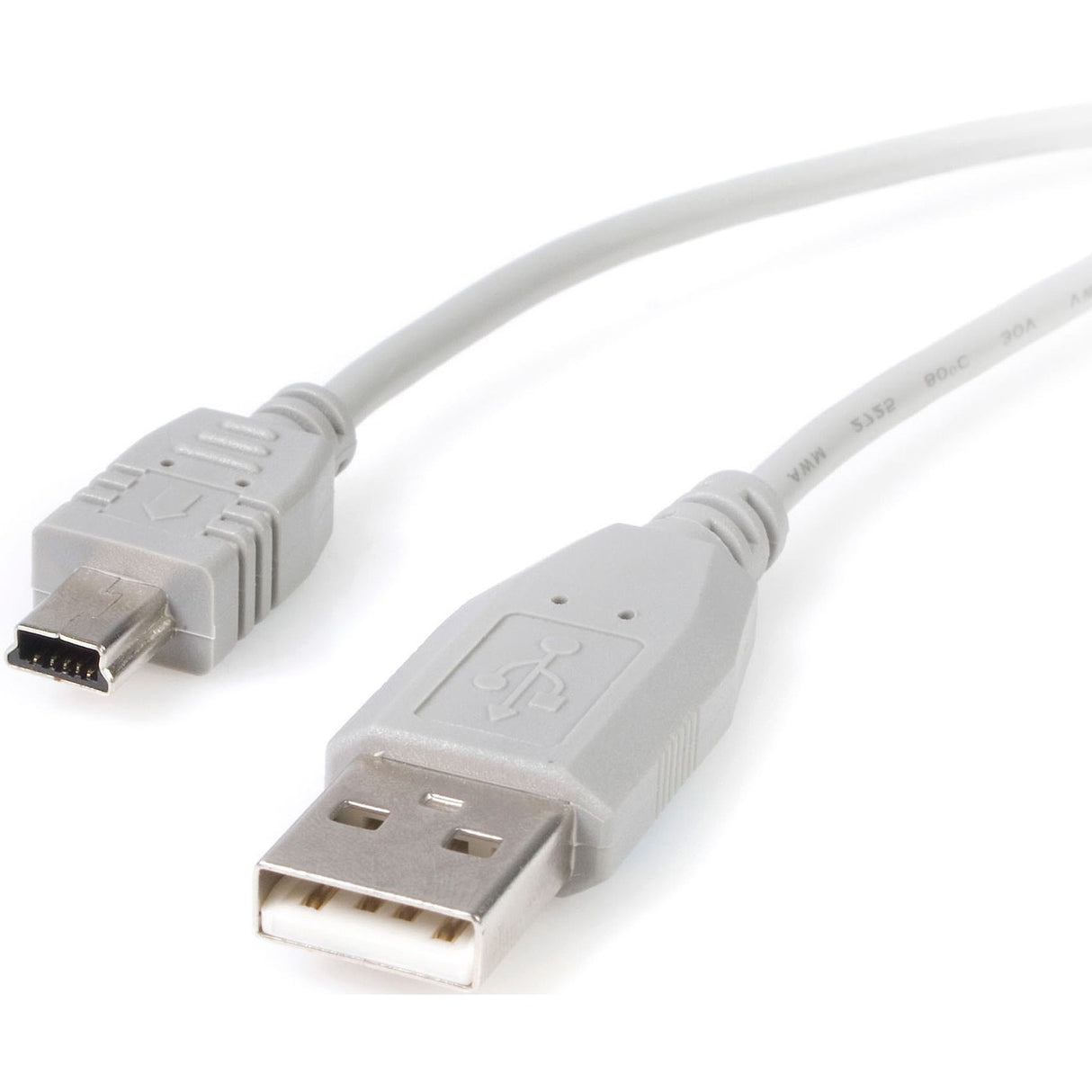 StarTech.com Mini USB 2.0 cable - 4 pin USB Type A (M) - 5 pin mini-USB Type B (M) - ( USB / Hi-Speed USB ) - 3 ft — USB2HABM3