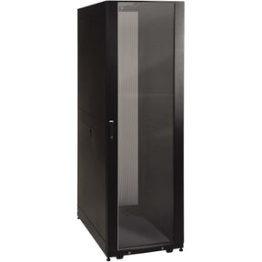 Tripp Lite by Eaton SmartRack 42U Standard-Depth Rack Enclosure Cabinet with Clear Acrylic Window — SR42UBG