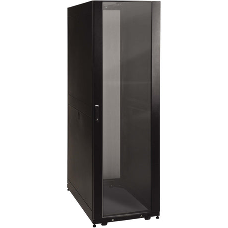 Tripp Lite by Eaton SmartRack 42U Standard-Depth Rack Enclosure Cabinet with Clear Acrylic Window — SR42UBG