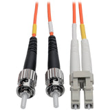 Eaton Tripp Lite Series Duplex Multimode 62.5/125 Fiber Patch Cable (LC/ST), 3M (10 ft.) — N318-03M