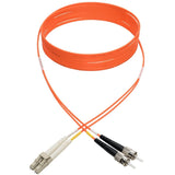 Eaton Tripp Lite Series Duplex Multimode 62.5/125 Fiber Patch Cable (LC/ST), 3M (10 ft.) — N318-03M