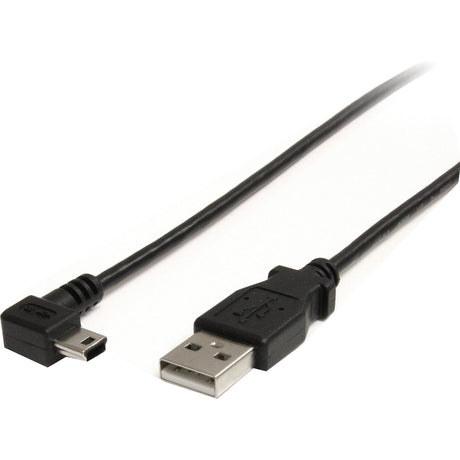 StarTech.com 6 ft Mini USB Cable - A to Right Angle Mini B — USB2HABM6RA