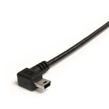 StarTech.com 6 ft Mini USB Cable - A to Right Angle Mini B — USB2HABM6RA