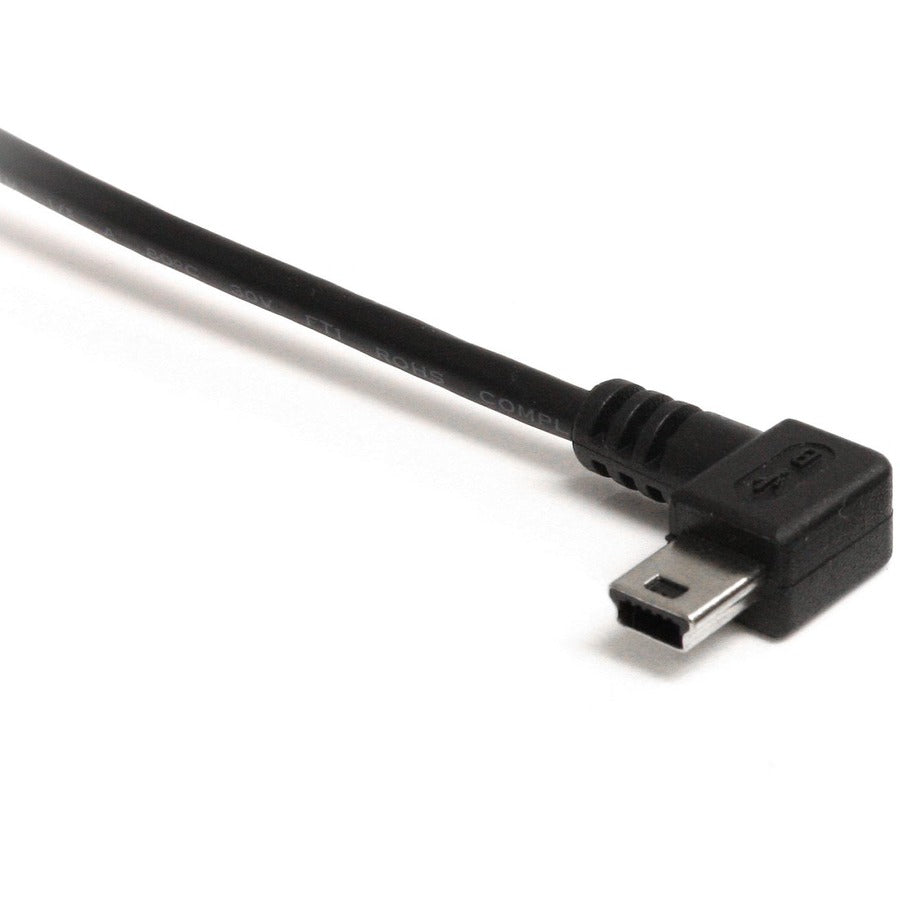 StarTech.com 6 ft Mini USB Cable - A to Left Angle Mini B — USB2HABM6LA