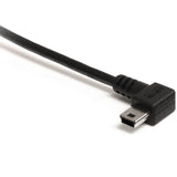 StarTech.com 3 ft Mini USB Cable - A to Left Angle Mini B — USB2HABM3LA