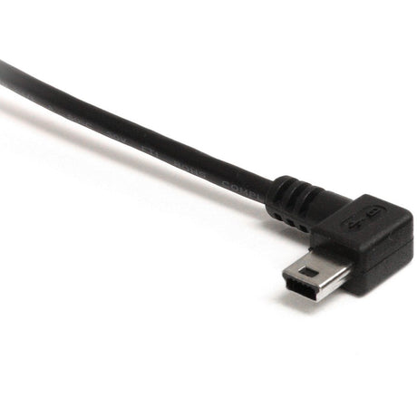 StarTech.com 3 ft Mini USB Cable - A to Left Angle Mini B — USB2HABM3LA