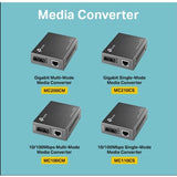 TP-LINK MC100CM - Fast Ethernet SFP to RJ45 Fiber Media Converter — MC100CM