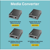TP-LINK MC110CS - Fast Ethernet SFP to RJ45 Fiber Media Converter — MC110CS