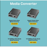 TP-LINK MC210CS - Gigabit SFP to RJ45 Fiber Media Converter - Fiber to Ethernet Converter — MC210CS