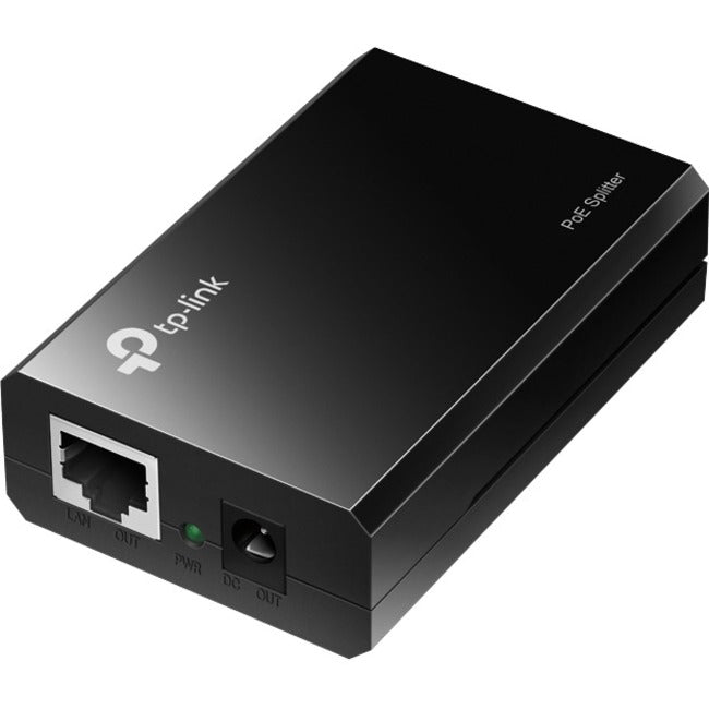 TP-LINK TL-POE10R Gigabit PoE Splitter Adapter, IEEE 802.3af compliant, Up to 100 meters (328 Feet), 5V/12V Power Output — PoE10R