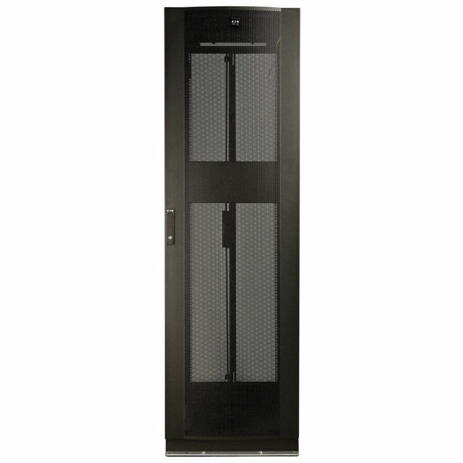 Tripp Lite by Eaton 42U SmartRack Seismic-Certified Standard-Depth Rack Enclosure Cabinet with doors & side panels — SR42UBZ4