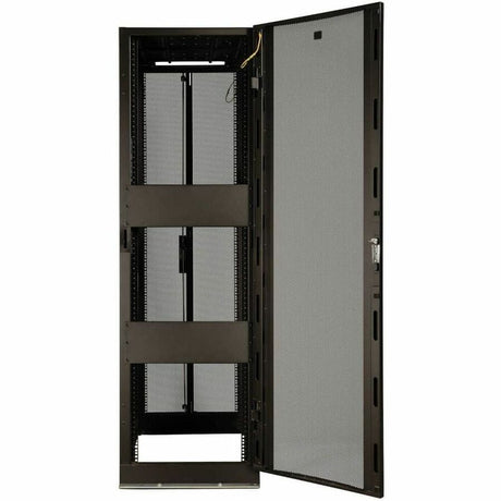 Tripp Lite by Eaton 42U SmartRack Seismic-Certified Standard-Depth Rack Enclosure Cabinet with doors & side panels — SR42UBZ4