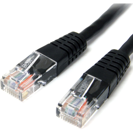 StarTech.com 15 ft Black Molded Cat5e UTP Patch Cable — M45PATCH15BK