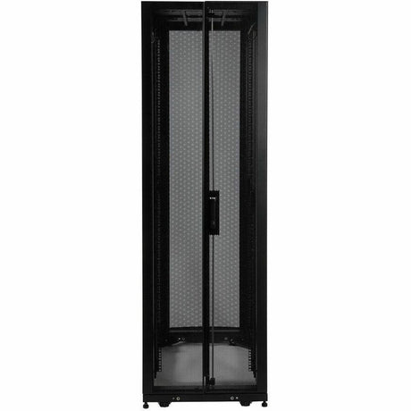 Tripp Lite by Eaton 42U SmartRack Shallow-Depth Rack Enclosure Cabinet with doors & side panels — SR42UBSD