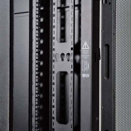 Tripp Lite by Eaton 42U SmartRack Shallow-Depth Rack Enclosure Cabinet with doors & side panels — SR42UBSD
