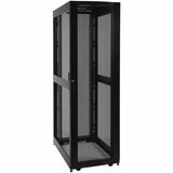 Tripp Lite by Eaton 42U SmartRack Shallow-Depth Rack Enclosure Cabinet with doors & side panels — SR42UBSD