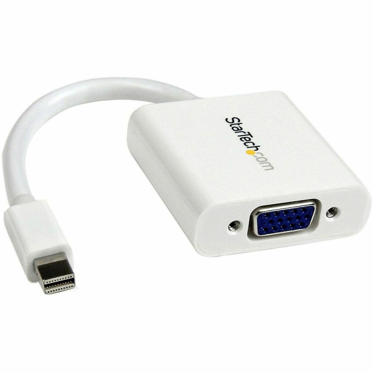 StarTech.com Mini DisplayPort to VGA Adapter, Active Mini DP to VGA Converter, 1080p Video, mDP 1.2 to VGA Monitor/Display Adapter Dongle — MDP2VGAW