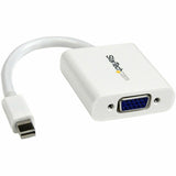 StarTech.com Mini DisplayPort to VGA Adapter, Active Mini DP to VGA Converter, 1080p Video, mDP 1.2 to VGA Monitor/Display Adapter Dongle — MDP2VGAW