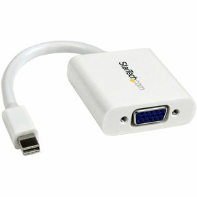 StarTech.com Mini DisplayPort to VGA Adapter, Active Mini DP to VGA Converter, 1080p Video, mDP 1.2 to VGA Monitor/Display Adapter Dongle — MDP2VGAW