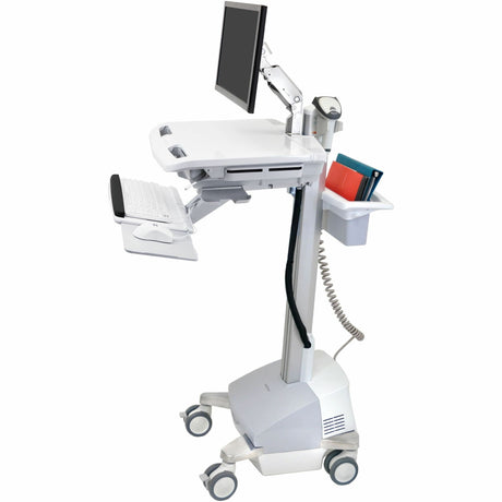 Ergotron StyleView EMR Cart with LCD Arm, SLA Powered — SV42-6201-1
