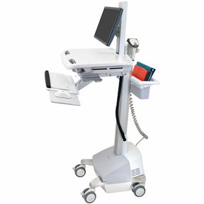 Ergotron StyleView EMR Cart with LCD Pivot, SLA Powered — SV42-6301-1