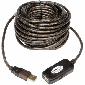Eaton Tripp Lite Series USB 2.0 Active Extension Repeater Cable (A M/F), 16 ft. (4.88 m) — U026-016