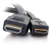 C2G 2m (6ft) 4K HDMI to Mini HDMI Cable with Ethernet - High Speed UltraHD — 40307