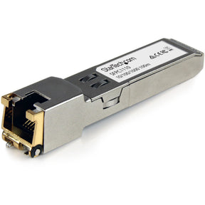 StarTech.com Cisco SFP-GE-T Compatible SFP Module - 1000BASE-T - 10/100/1000 Mbps SFP to RJ45 Cat6/Cat5e Transceiver - 100m — SFPC1110