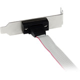 StarTech.com 1 Port 16in DB9 Serial Port Bracket to 10 Pin Header - Low Profile — PLATE9M16LP