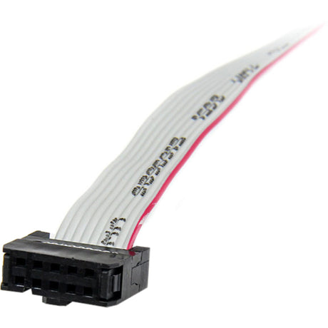 StarTech.com 1 Port 16in DB9 Serial Port Bracket to 10 Pin Header - Low Profile — PLATE9M16LP