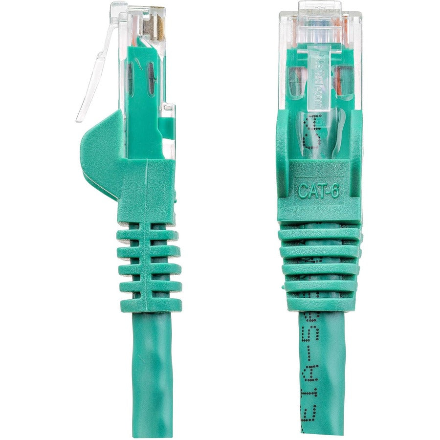 StarTech.com 5ft CAT6 Ethernet Cable - Green Snagless Gigabit - 100W PoE UTP 650MHz Category 6 Patch Cord UL Certified Wiring/TIA — N6PATCH5GN