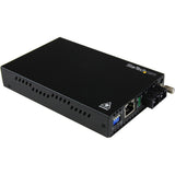 StarTech.com Gigabit Ethernet Multi Mode Fiber Media Converter SC 550m - 1000 Mbps — ET91000SC2