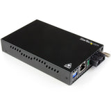 StarTech.com Gigabit Ethernet Single Mode Fiber Media Converter SC 40 km - 1000 Mbps — ET91000SM402