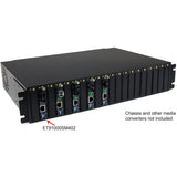 StarTech.com Gigabit Ethernet Single Mode Fiber Media Converter SC 40 km - 1000 Mbps — ET91000SM402