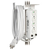 Tripp Lite by Eaton Medical Power Strip Mounting Clamp Drip Shield & Cord Management — PSCLAMP