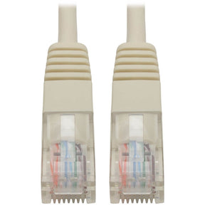 Eaton Tripp Lite Series Cat5e 350 MHz Molded (UTP) Ethernet Cable (RJ45 M/M), PoE - White, 6 ft. (1.83 m) — N002-006-WH