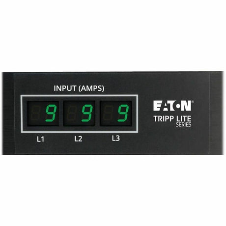 Tripp Lite by Eaton PDU 12.6kW 3-Phase Local Metered PDU 208V Outlets (36 C13 & 9 C19) Hubbell 50A CS8365C 6 ft. (1.83 m) Cord 0U Vertical TAA — PDU3MV6H50