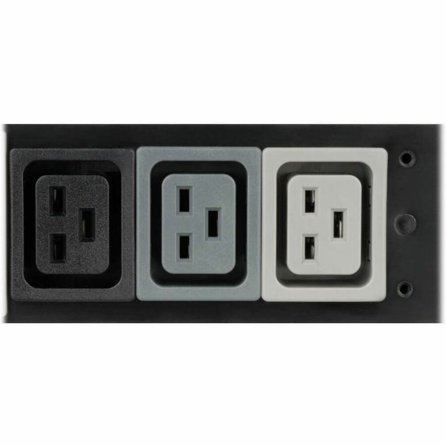 Tripp Lite by Eaton PDU 12.6kW 3-Phase Local Metered PDU 208V Outlets (36 C13 & 9 C19) Hubbell 50A CS8365C 6 ft. (1.83 m) Cord 0U Vertical TAA — PDU3MV6H50