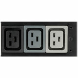 Tripp Lite by Eaton PDU 12.6kW 3-Phase Local Metered PDU 208V Outlets (36 C13 & 9 C19) Hubbell 50A CS8365C 6 ft. (1.83 m) Cord 0U Vertical TAA — PDU3MV6H50