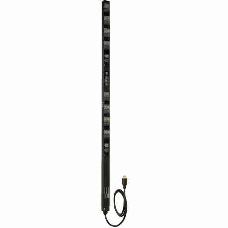 Tripp Lite by Eaton 5.7kW 3-Phase Local Metered PDU, 208/120V Outlets (36 C13, 6 C19, 6 5-15/20R), L21-20P, 6 ft. (1.83 m) Cord, 0U Vertical, TAA — PDU3MV6L2120