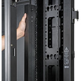 Tripp Lite by Eaton 5.7kW 3-Phase Local Metered PDU, 208/120V Outlets (36 C13, 6 C19, 6 5-15/20R), L21-20P, 6 ft. (1.83 m) Cord, 0U Vertical, TAA — PDU3MV6L2120