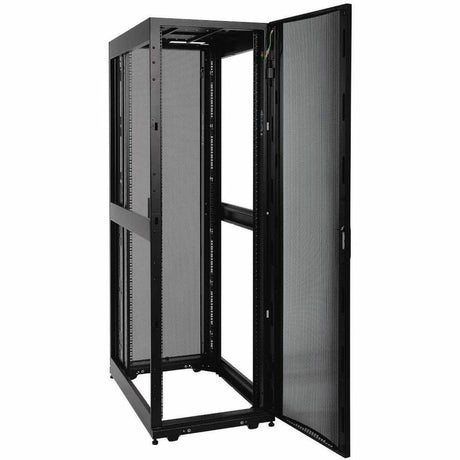 Tripp Lite by Eaton 45U SmartRack Mid-Depth Rack Enclosure Cabinet with doors & side panels — SR45UBMD
