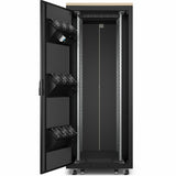 APC by Schneider Electric NetShelter Soundproof, 38U, Server Rack Enclosure, 120V, Maple — AR4038LA